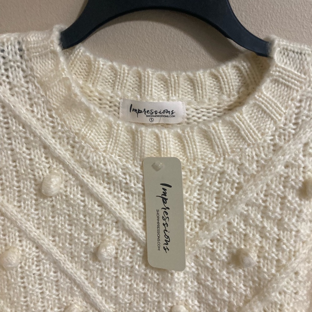 Impressions cream sweater - Picture 2 of 3